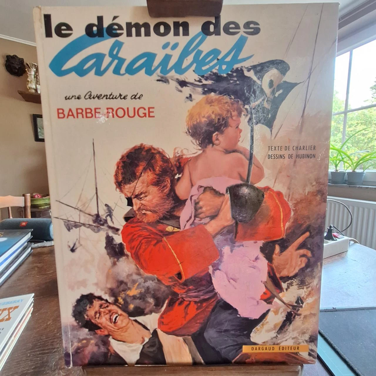 barbe-rouge le démon des caraibes hubinon dargaud